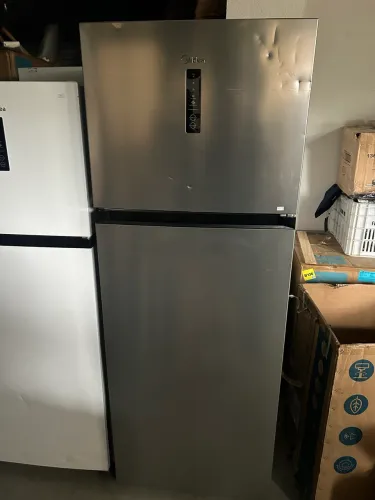 Refrigerador 463L inox só 1890