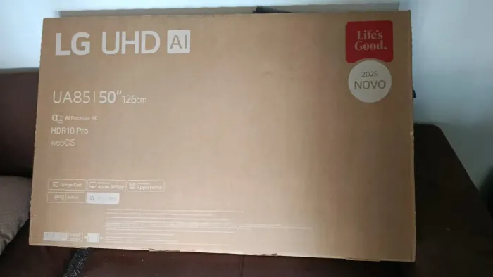 SmarTV LG 50POL UHD QLED 4K modelo novo $2.290 NF caixa Lacrada 