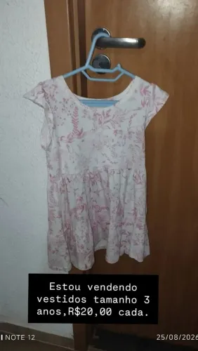 Vestidos infantis