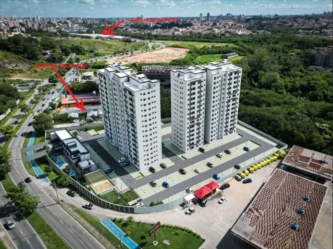 Apartamentos na planta ao lado do rancho do cupim e do atacadista Higa. Unidades c/ suíte.