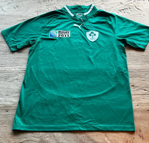 Camisa Puma Seleção Irlanda Rugby 2011 - ótimo estado, sem uso