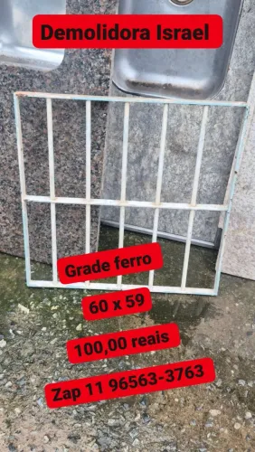Grade ferro usada