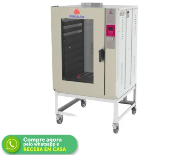 Forno Turbo 10 Esteiras a Gás Progás