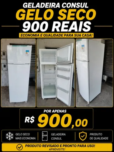 GELADEIRA GELO SECO