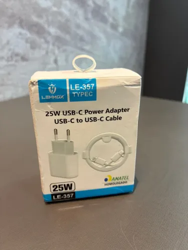  Carregador Turbo Lehmox LE-357 de 25W
