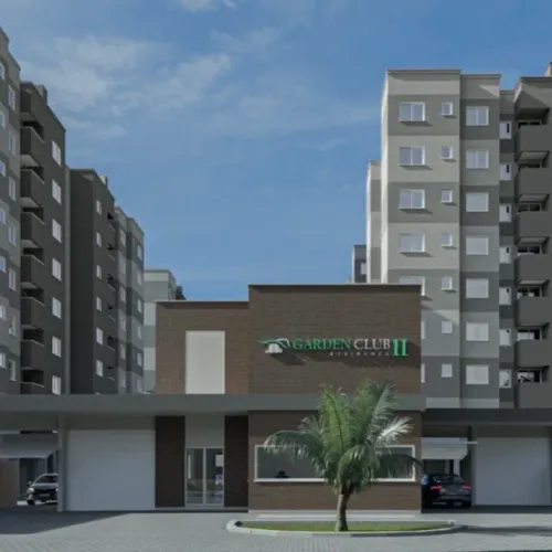 Apartamento | 2 dormitórios (1 Suíte) | Garden Club Residence II | Pedra Branca 
