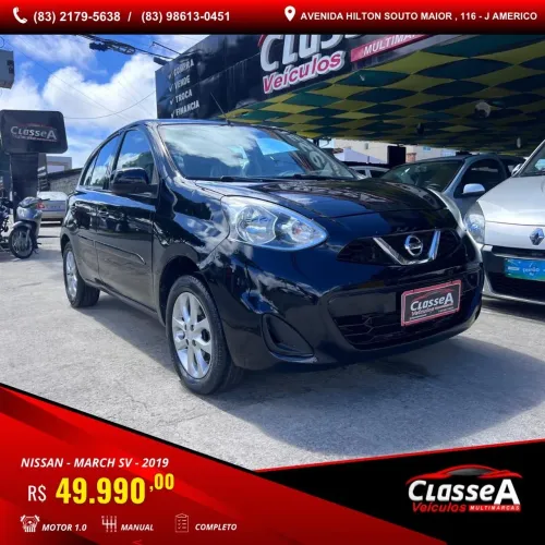 Nissan March SV 1.0 12V Flex 5P 2019