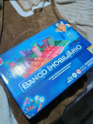 VENDO JOGO BANCO IMOBILIÁRIO NOVO!!