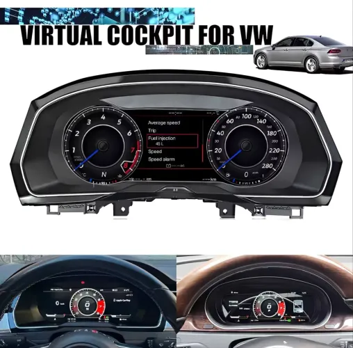 Painel TFT digital Jetta Mk7