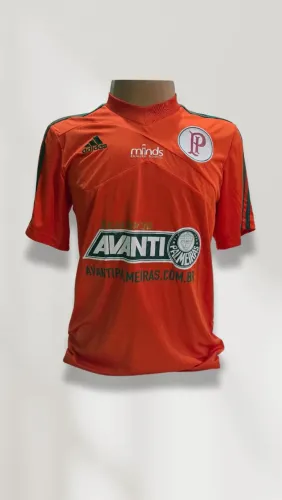 Camisa Palmeiras Adidas Goleiro Palestra Itália Laranja Fernando Prass