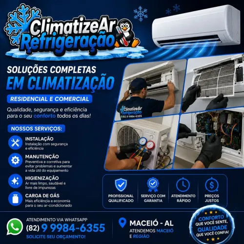 Serviço de climatização 