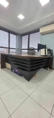 Mesa de escritório escrivaninha tamburato NOVA E COM NF