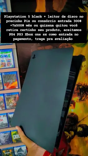 PS5 1tb leia descrição
