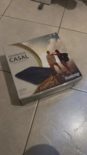 Colchão Inflável Casal Camping Praia Bestway