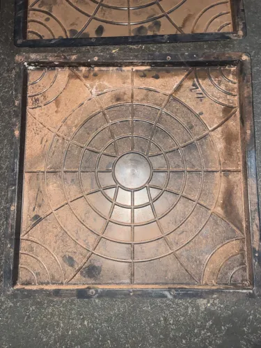 Formas para placas de concreto decorativas piso