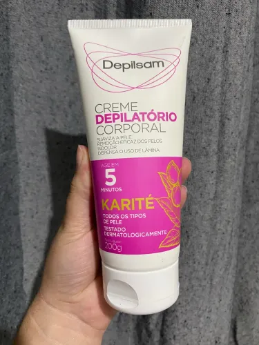 Creme depilatório 