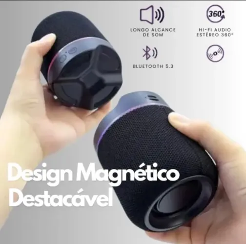CAIXA DE SOM 2 EM 1 DESACOPLAVEL 30W MM25 MINIMEN