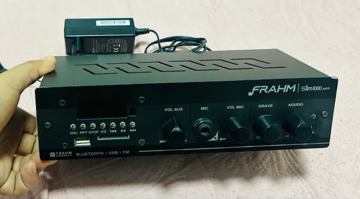 ? Vende-se Receiver Amplificador Frahm Slim 1000 APP ?