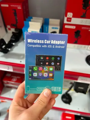 Adaptador Carplay para Carro sem fio Bluetooth