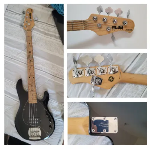 Baixo Sterling by Music Man SUB Ray 5 - 5 Cordas - Preto