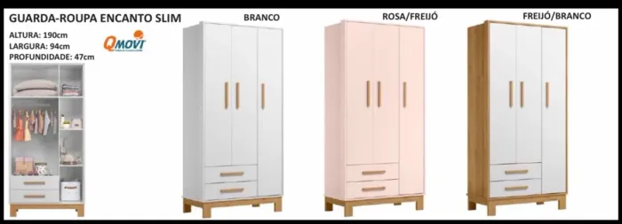 Guarda Roupa RETRO INFANTIL R$ 700,00