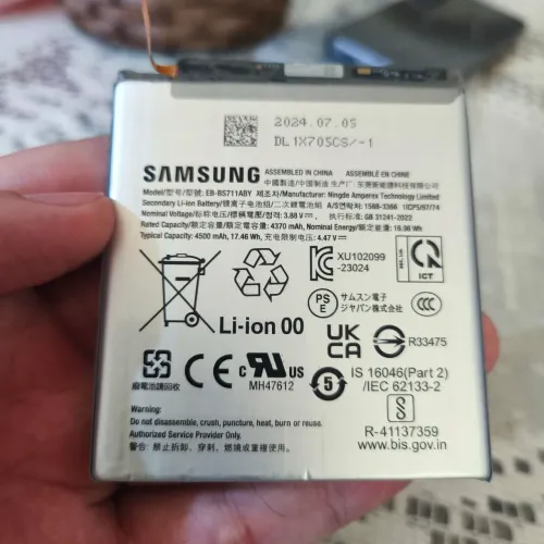 Bateria Samsung Galaxy S23 FE Original Retirada Semi Nova