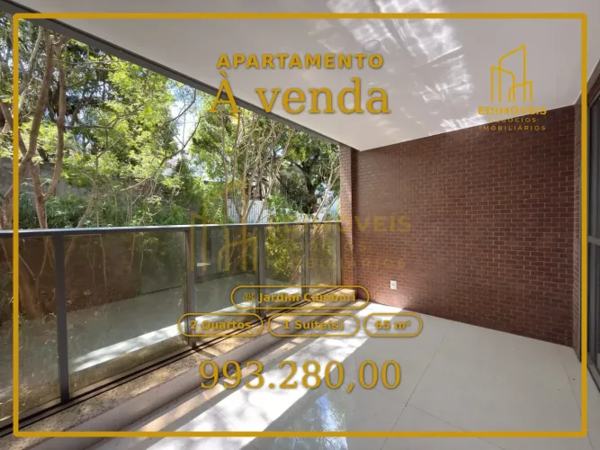 Linda Unidade em Jardim Camburi: 2 Quartos e Varanda Ampla para Relaxar