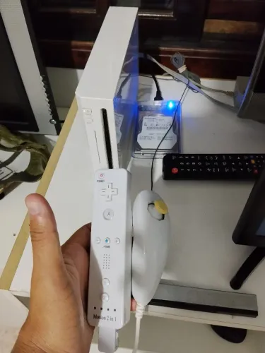 Nintendo Wii desbloqueado com 30 jogos instalado no HD.