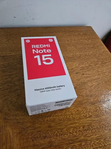 Xiaomi Redmi note 15 5g 8/256gb Lacrado!