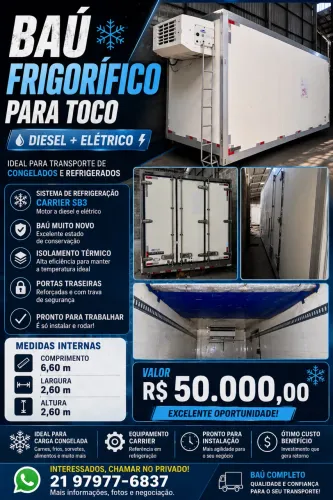 Bau frigorifico toco