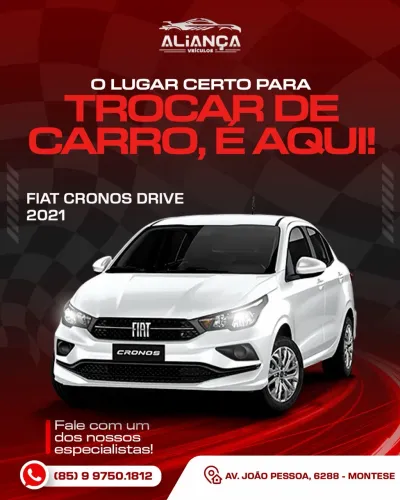 Fiat Cronos Drive 1.3 8V Flex 2021