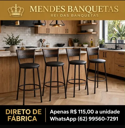 Banqueta Banquetas à pronta entrega