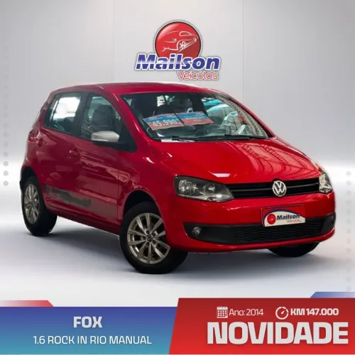 Volkswagen Fox Rock IN RIO 1.6 MI Total Flex 8V 5P 2014