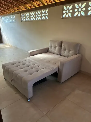 Sofá cama seminovo