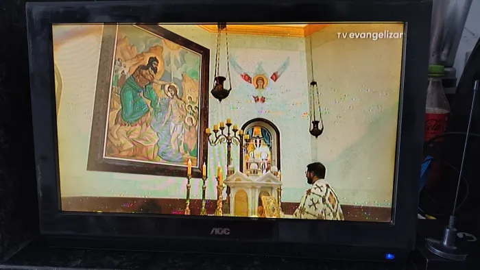 TV AOC 24 polegadas com conversor