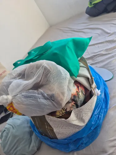 Troco saco de Roupas