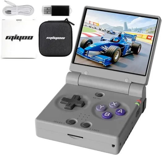 Miyoo Mini Flip Novo 64GB + Estojo e Acessórios