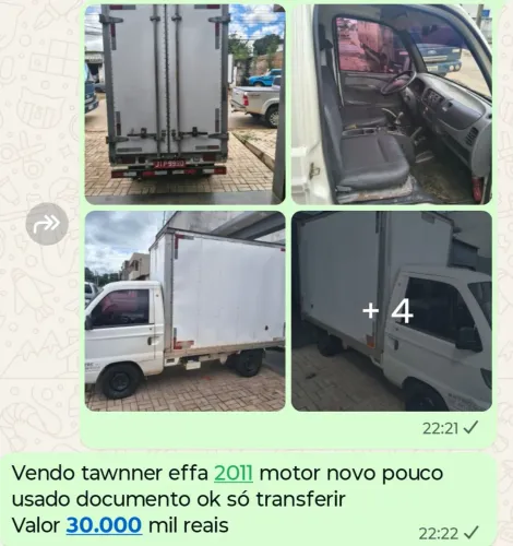 Hafei Towner Pick-up 1.0 8V 48cv 2P 2011