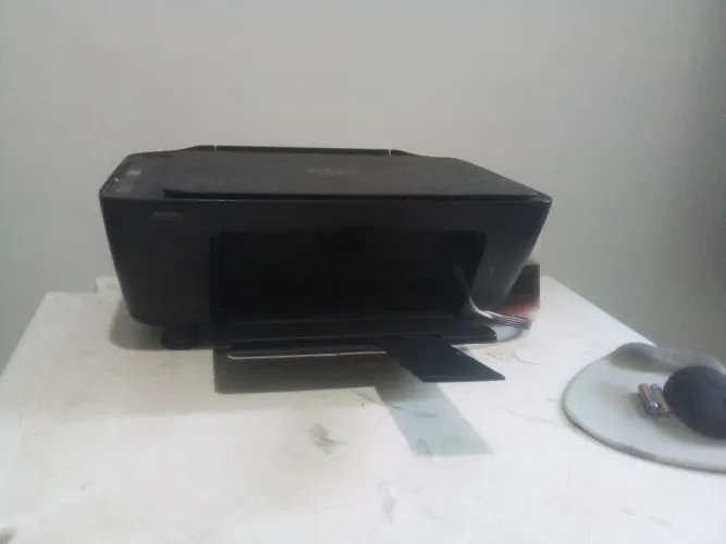 IMPRESSORA HP 2774 c/ADAPTAÇÃO de  BULK de TINTA.