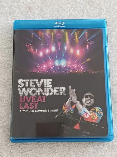 Blu-ray original e importado do Stevie Wonder