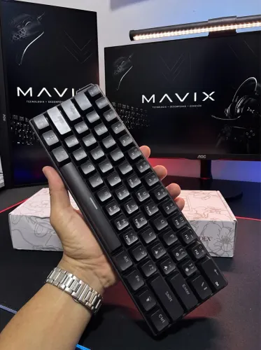 Teclado Mecânico Ajazz NK61 RGB 60% | Novo | Pronta Entrega