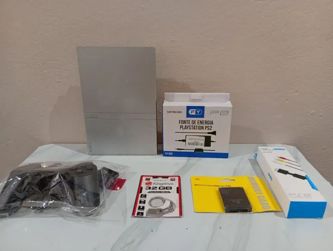 Playstation 2 completo com acessórios novos