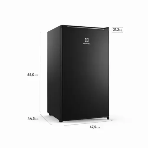 Frigobar Electrolux 90L EM90B Cold Zone Controle de Temperatura Preto - 110V