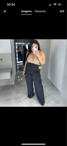 Vendo calça gringa wid leg cintura alta 