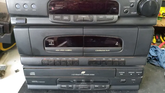 Som Samsung SCM-7450 com defeito