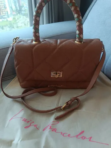 Bolsa Luiza Barcelos original couro legítimo