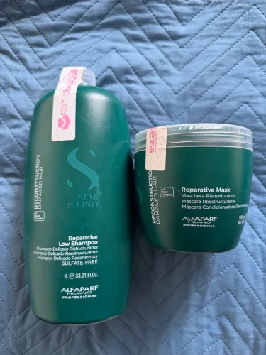 Kit Shampoo + Condicionador Alfaparf Milano Reconstruction
