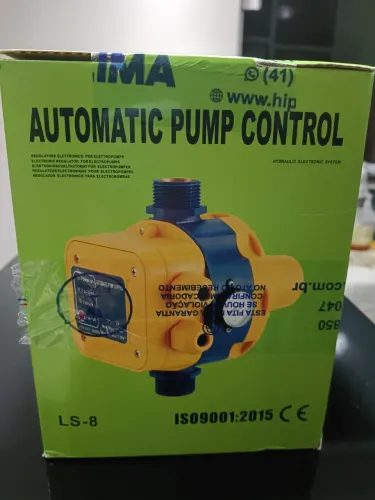 1 Bomba de pressurização ou circulação, 1 pressurizador, 1 cotovelo união bomba