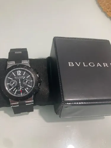 Relógio Bvlgari Aluminium Chronograph Masculino