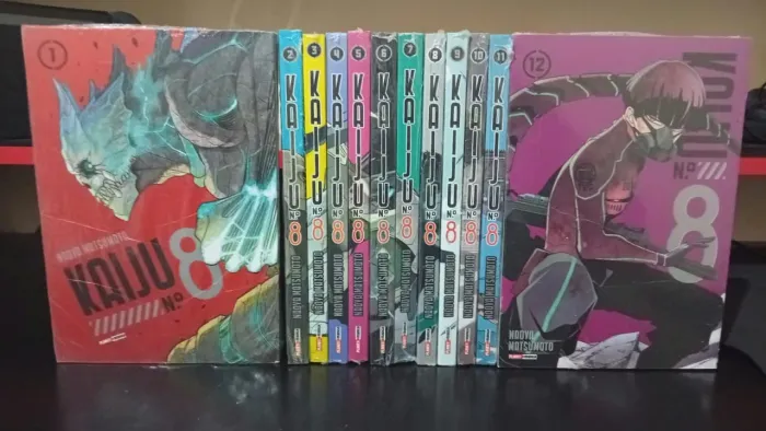 Mangá kaiju N?8 (volumes 1 ao 12)